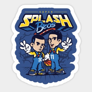 Super Splash Bros. Sticker